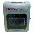 OKYO ET-6300 Time Recorder (Digital Display) FREE TIME CARD / CARD RACK PLUS INSTALLATION